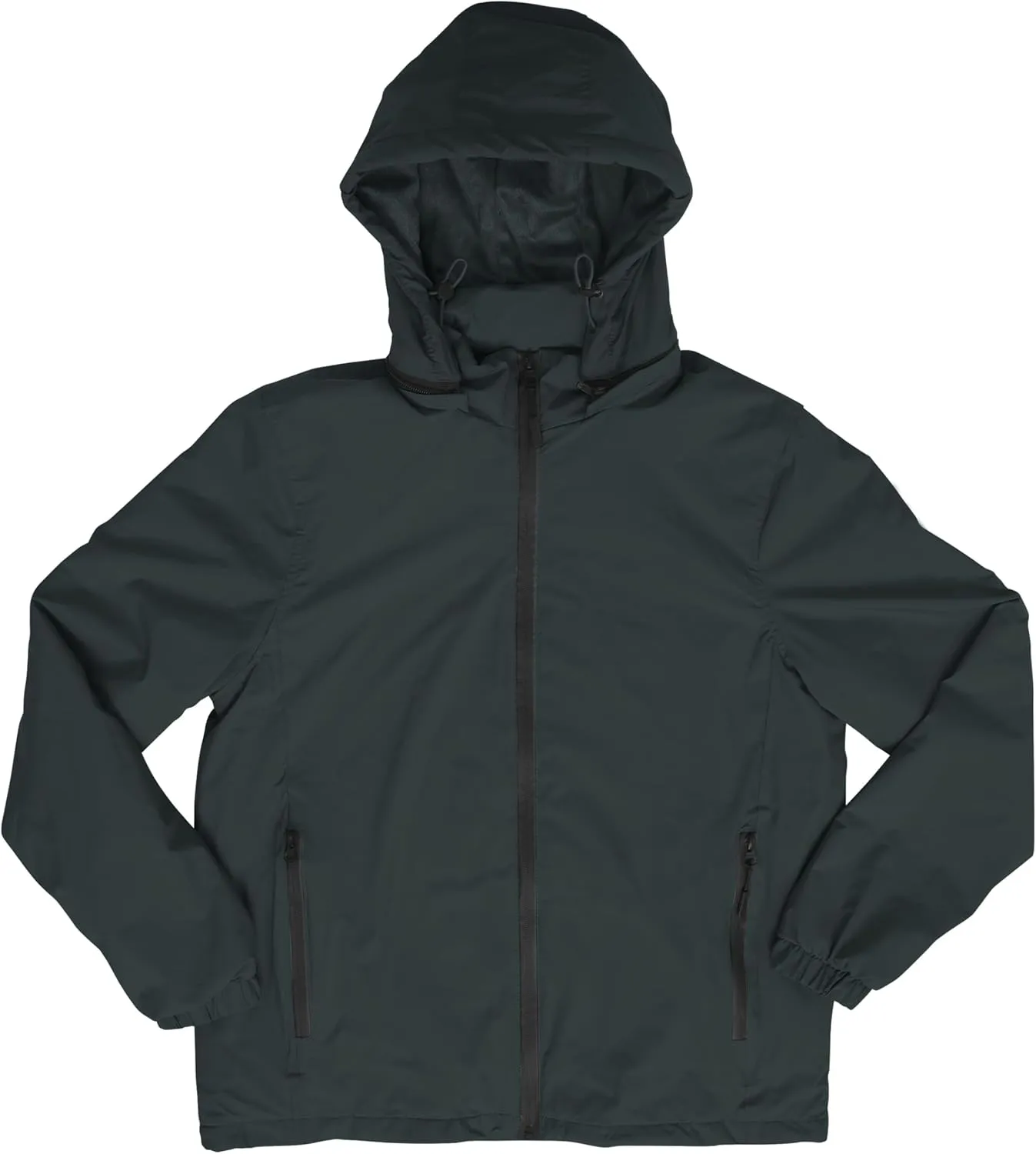 Gary Com Men Hooded Softshell Jacket Waterproof Lightweight Jacket Insulated Fleece Lined Zip Rain Shell Jacket