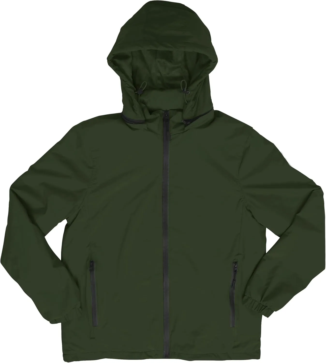 Gary Com Men Hooded Softshell Jacket Waterproof Lightweight Jacket Insulated Fleece Lined Zip Rain Shell Jacket