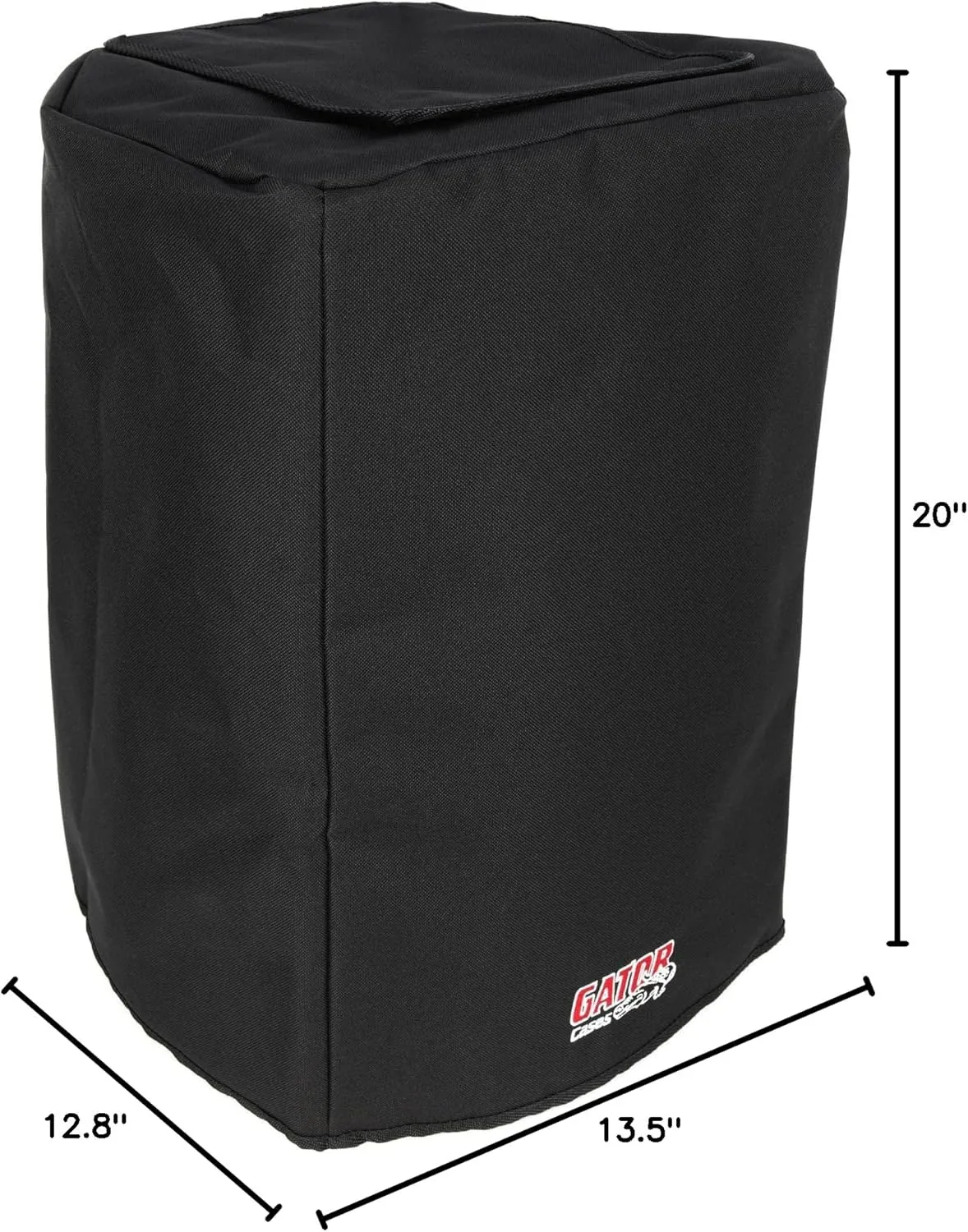 Gator Cases Protective Nylon Speaker Cover for Compact 10" Speaker Cabinets; Fits QSC K10, Yamaha DXR10 and more (GPA-CVR10)