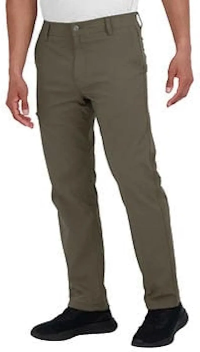 Gerry Men's Venture Fleece Lined Stretch Comfort Pant (Green, 30x34)