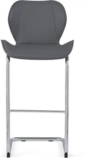 Global Furniture USA D1446 Grey 4PK Stools