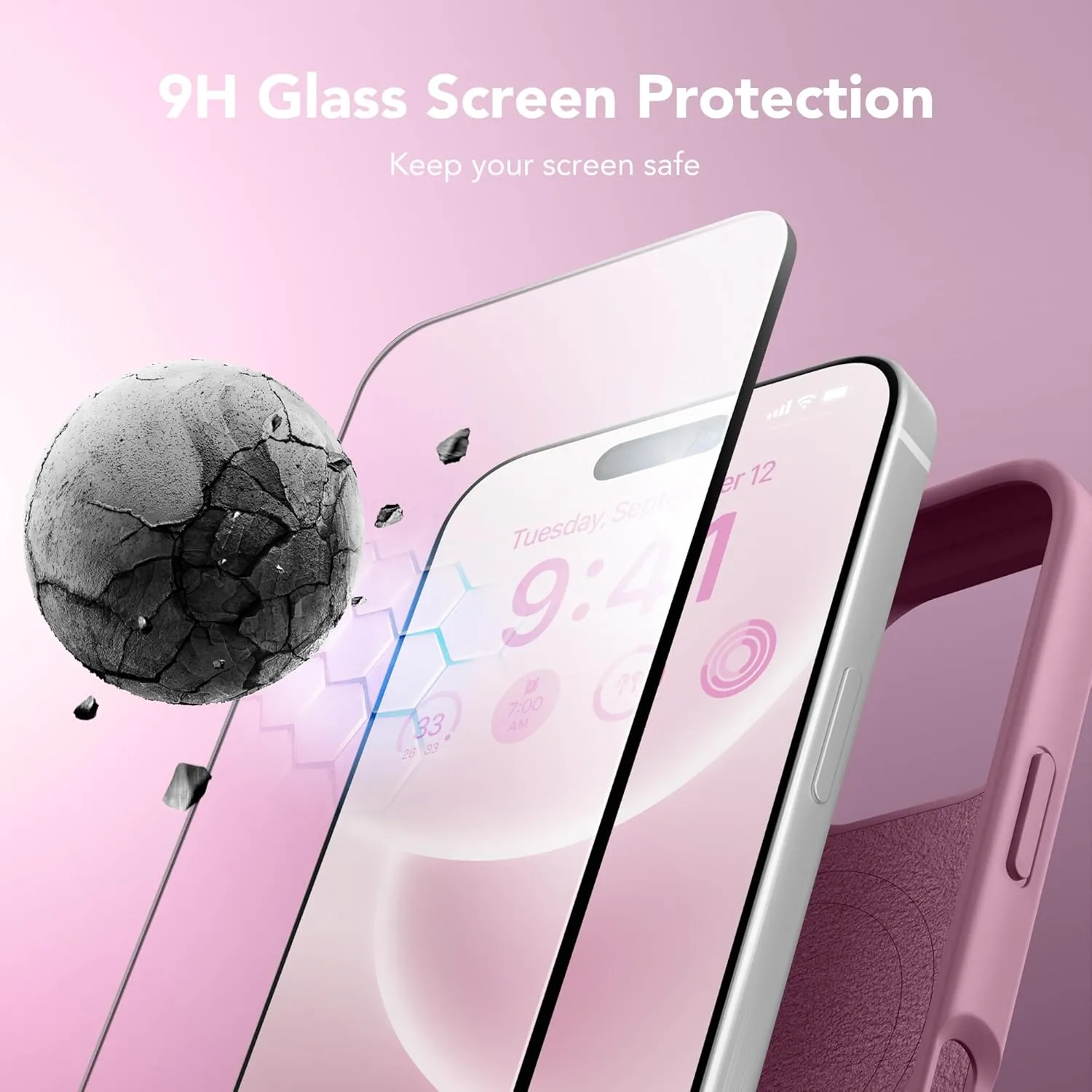 GONEZ Magnetic for iPhone 16 Pro Max Case, Compatible with MagSafe, Liquid Silicone Case, with Screen Protector   Camera Protector, Full Body Protective Shockproof Phone Cover 6.9", Blackcurrant
