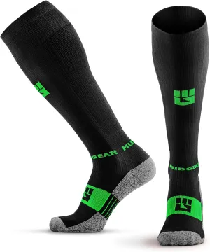 Graduated Compression Socks, Durable, Sweat-Resistant OCR Performance Socks with Cushioned Footbed, Made in USA