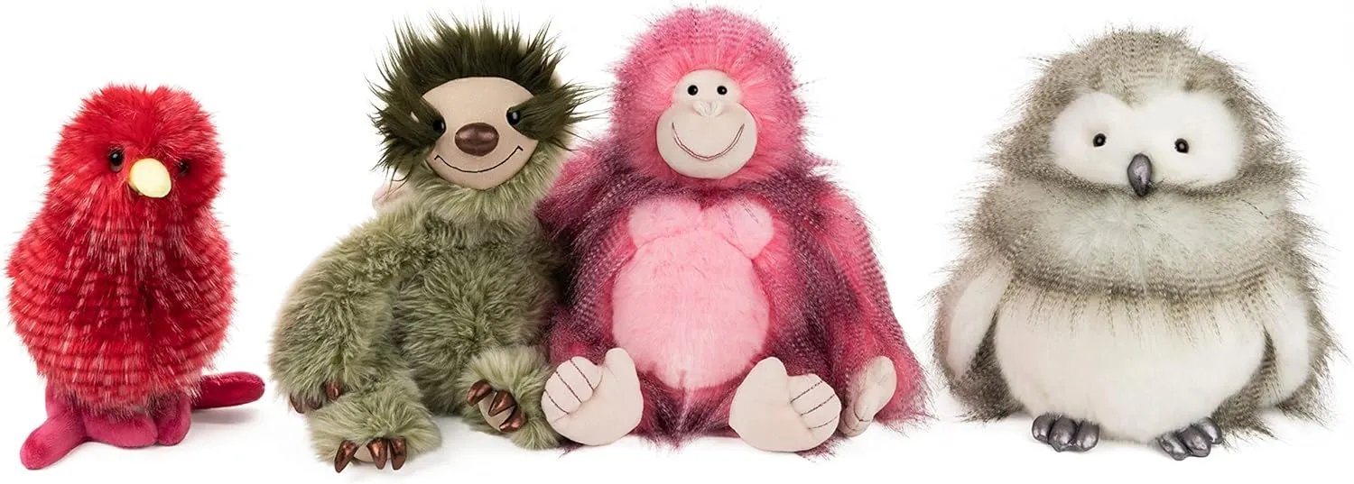 GUND Fab Pals Collection, Roswell Sloth, Plush Sloth Stuffed Animal for Ages 1 and Up, Green, 11.5”