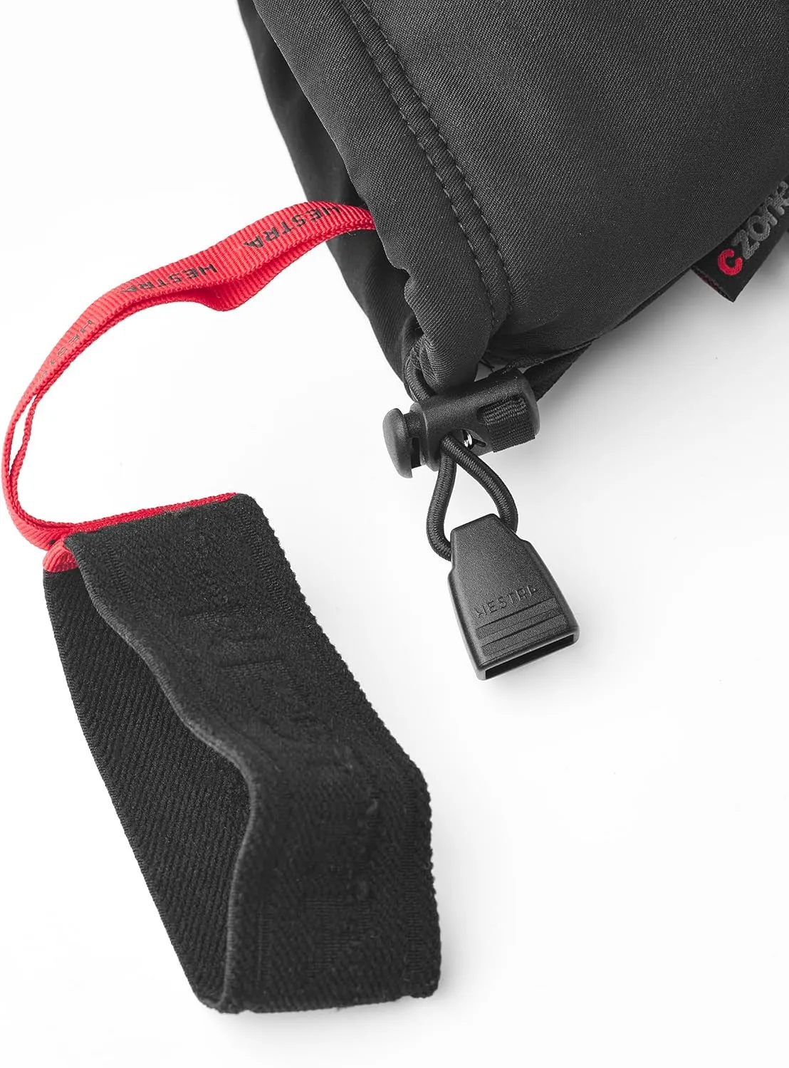 Hestra Unisex Heater Gauntlet Mitt, Waterproof, Leather Electric Warming Alpine Ski Mittens for Men & Women