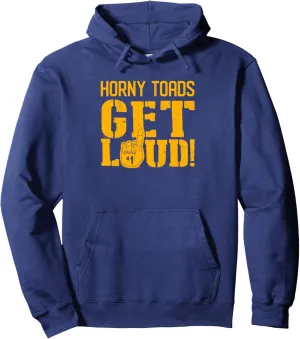 Hughes Horny Toads Get Loud! HS Pullover Hoodie