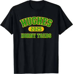 Hughes Horny Toads High School Arch 2025 T-Shirt