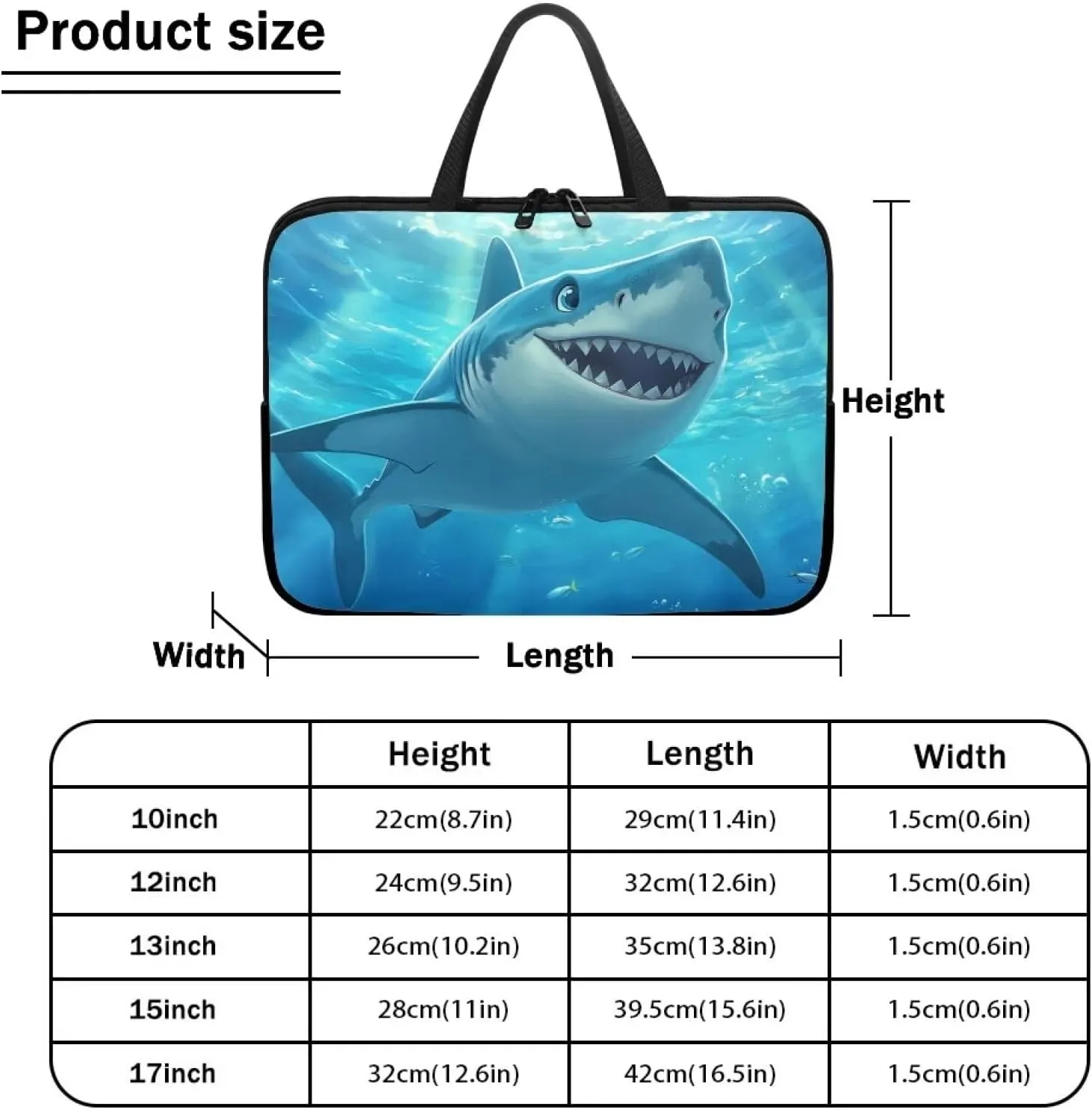 HUGS IDEA Laptop Bag BriefcasePortable Computer Messenger Bag Handbag Carrying Case for Office
