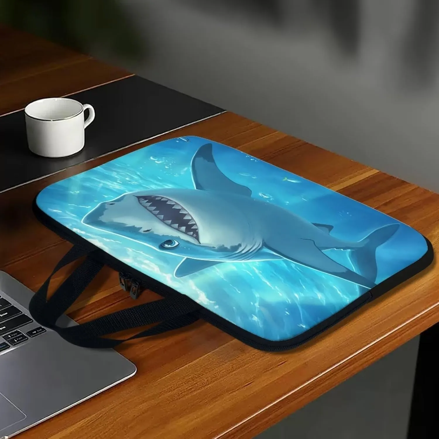 HUGS IDEA Laptop Bag BriefcasePortable Computer Messenger Bag Handbag Carrying Case for Office