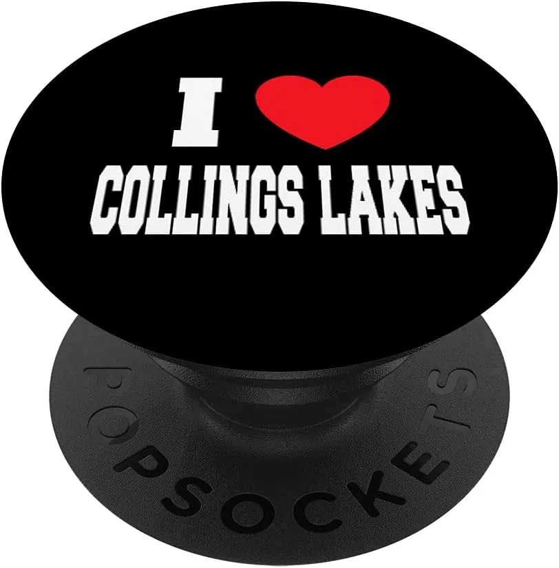 I Love Collings Lakes PopSockets Swappable PopGrip