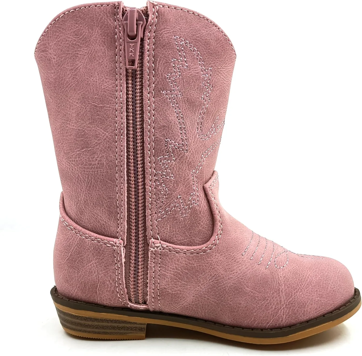 ICEBIRDS Little Kid's and Toddler Western Cowboy Boot