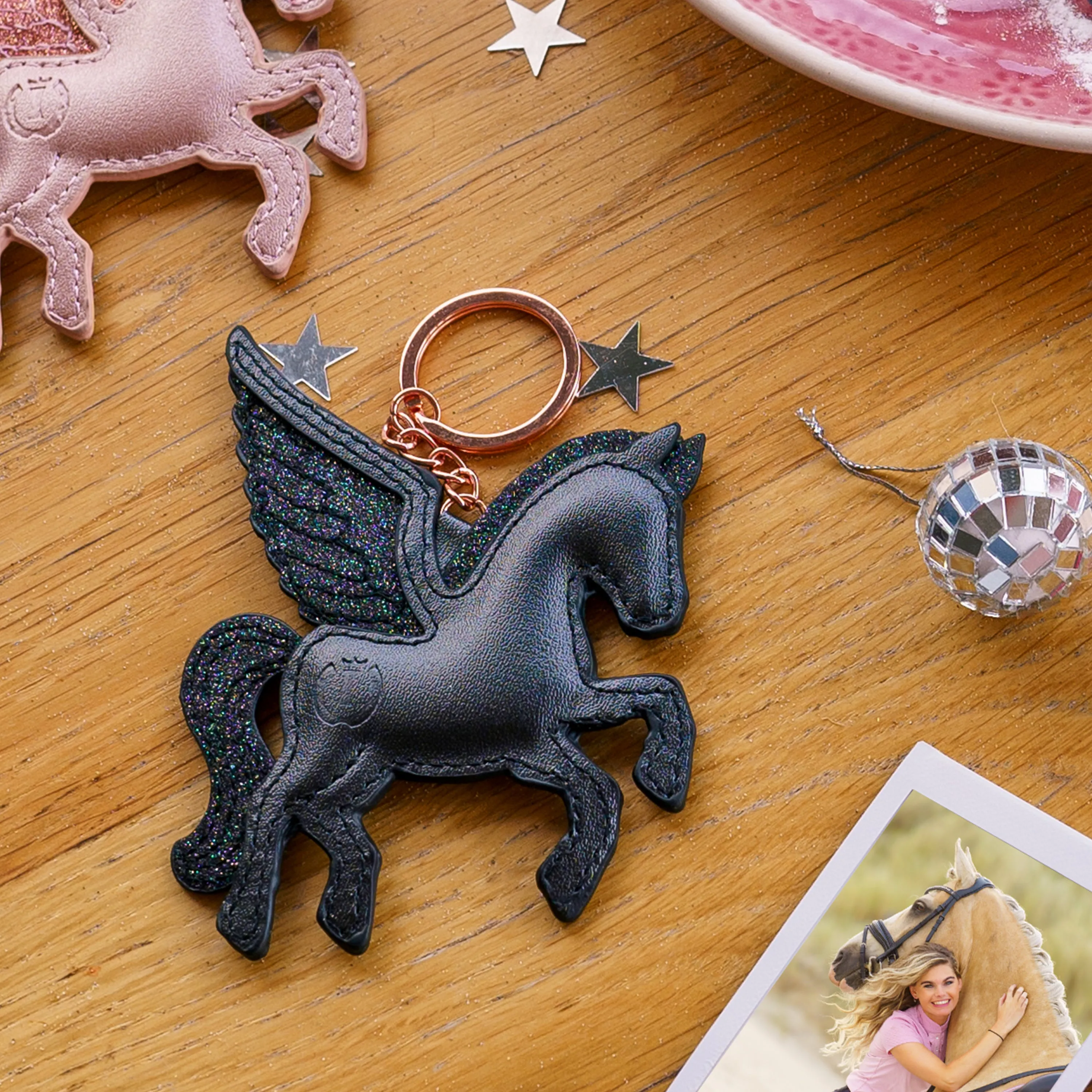 Imperial Riding Key To My Horse Keychain