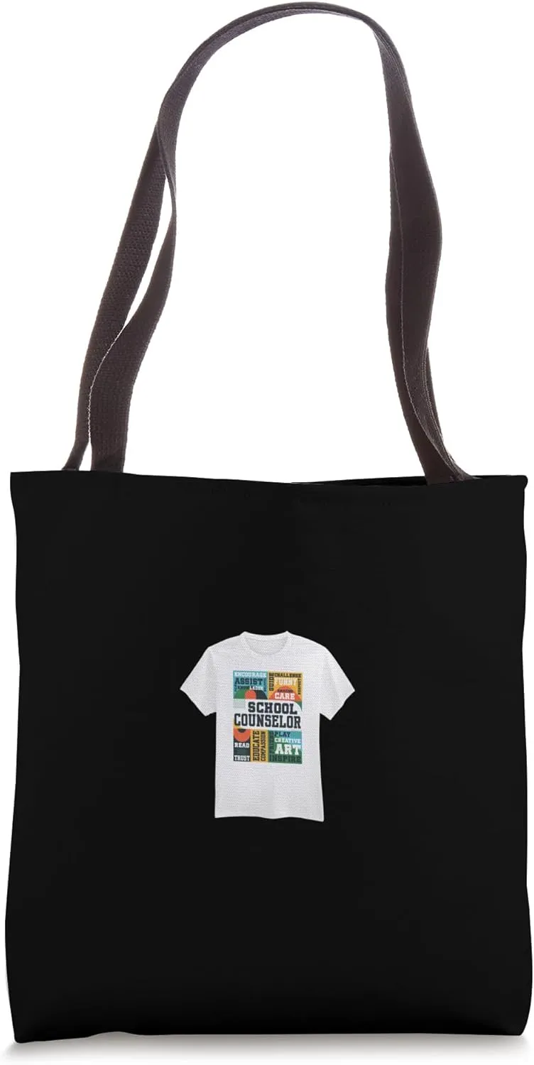 Inspirational Word School Counseling for Guidance Counselors Tote Bag