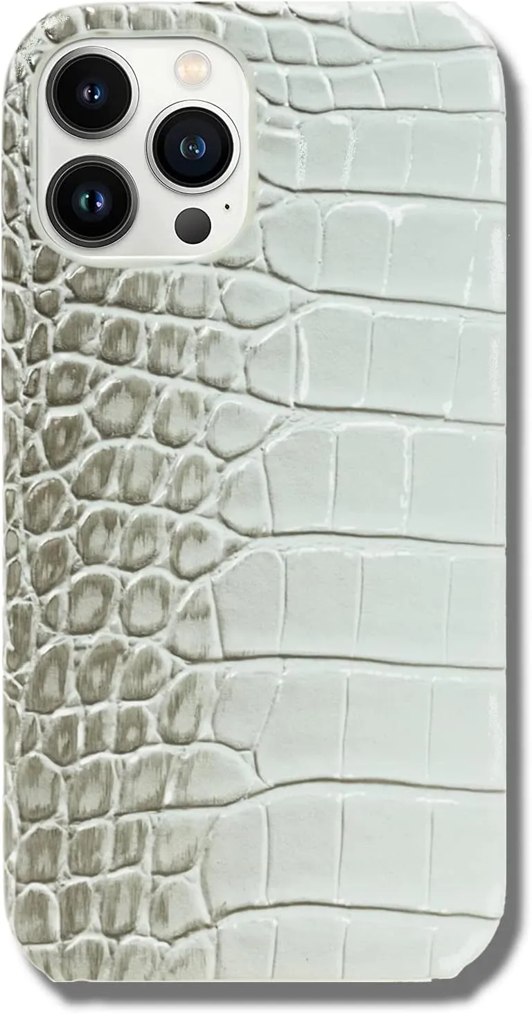 iPhone 15 Pro Max Case Leather Classic Retro Pattern Cover Soft TPU Slim Shockproof Phone Cases Designer Leather Case for iPhone 15 Pro Max Case Fashion Luxury Elegant White