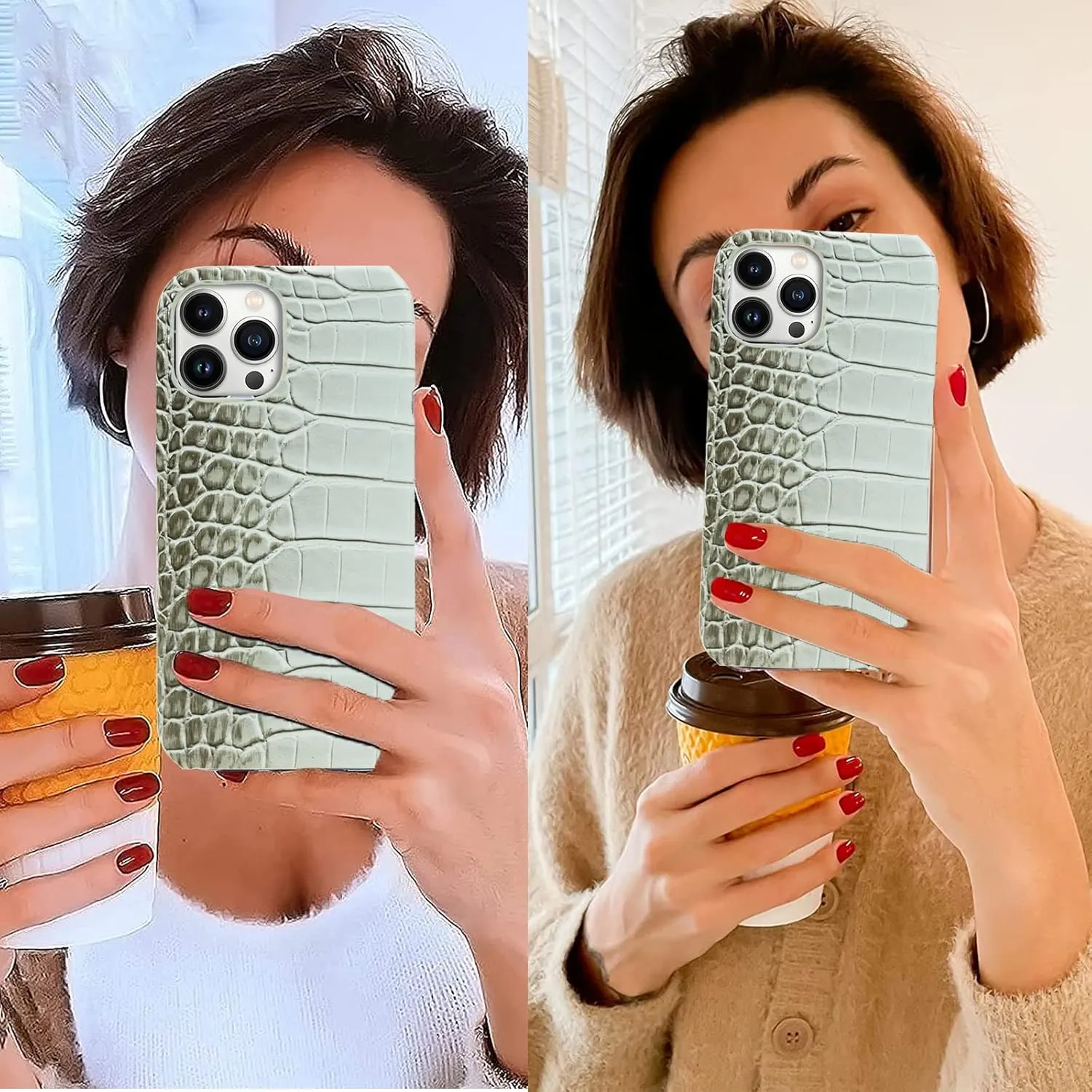 iPhone 15 Pro Max Case Leather Classic Retro Pattern Cover Soft TPU Slim Shockproof Phone Cases Designer Leather Case for iPhone 15 Pro Max Case Fashion Luxury Elegant White