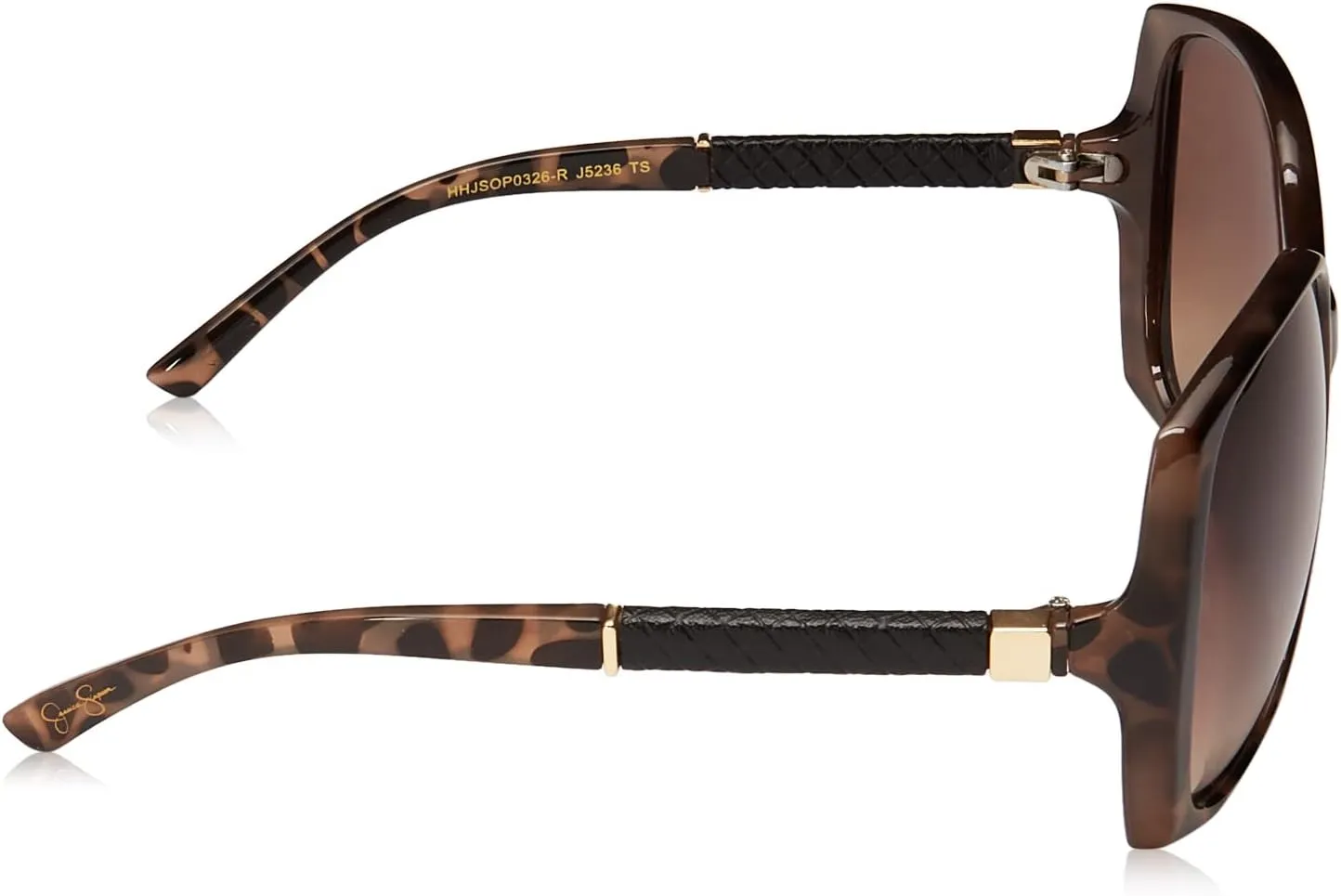 Jessica Simpson Women's J5839 Oversized Butterfly Sunglasses