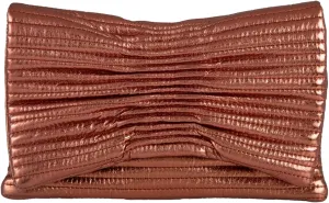 JNB Faux Leather Envelope Clutch Purse