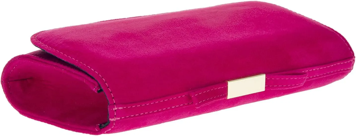 JNB Faux Microsuede Envelope Clutch