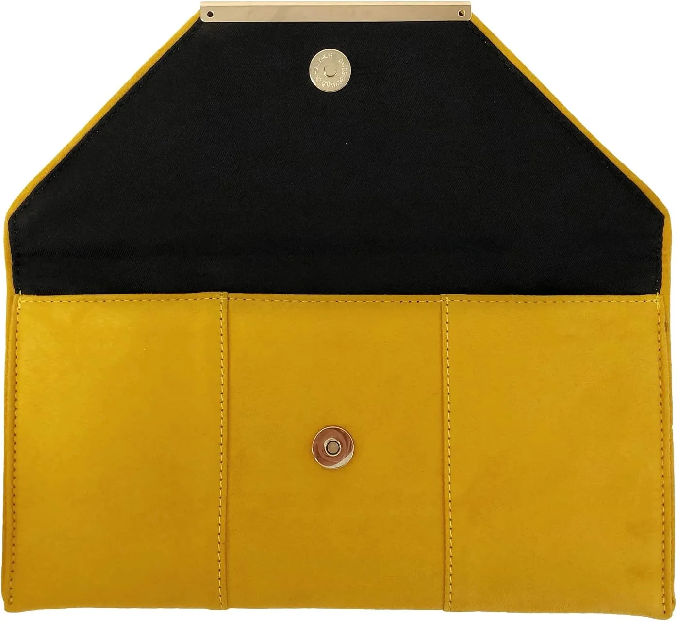 JNB Faux Microsuede Envelope Clutch