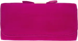 JNB Faux Microsuede Envelope Clutch