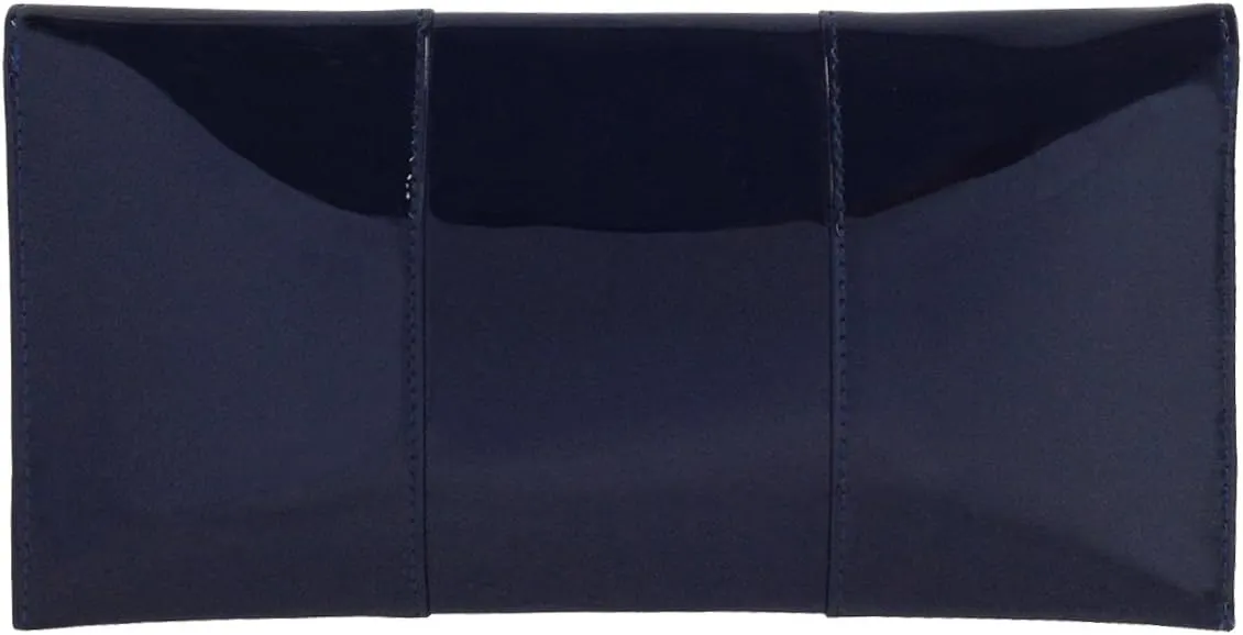 JNB Faux Patent Leather Envelope Candy Clutch