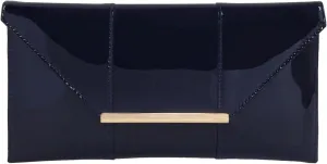 JNB Faux Patent Leather Envelope Candy Clutch