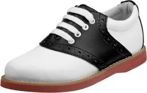 Josmo Unisex-Child Girls Oxfords Saddle Uniform School Leather Shoes