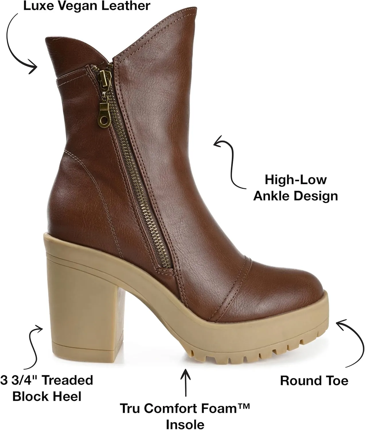 Journee Women's Comfort Foam Jaquie Booties