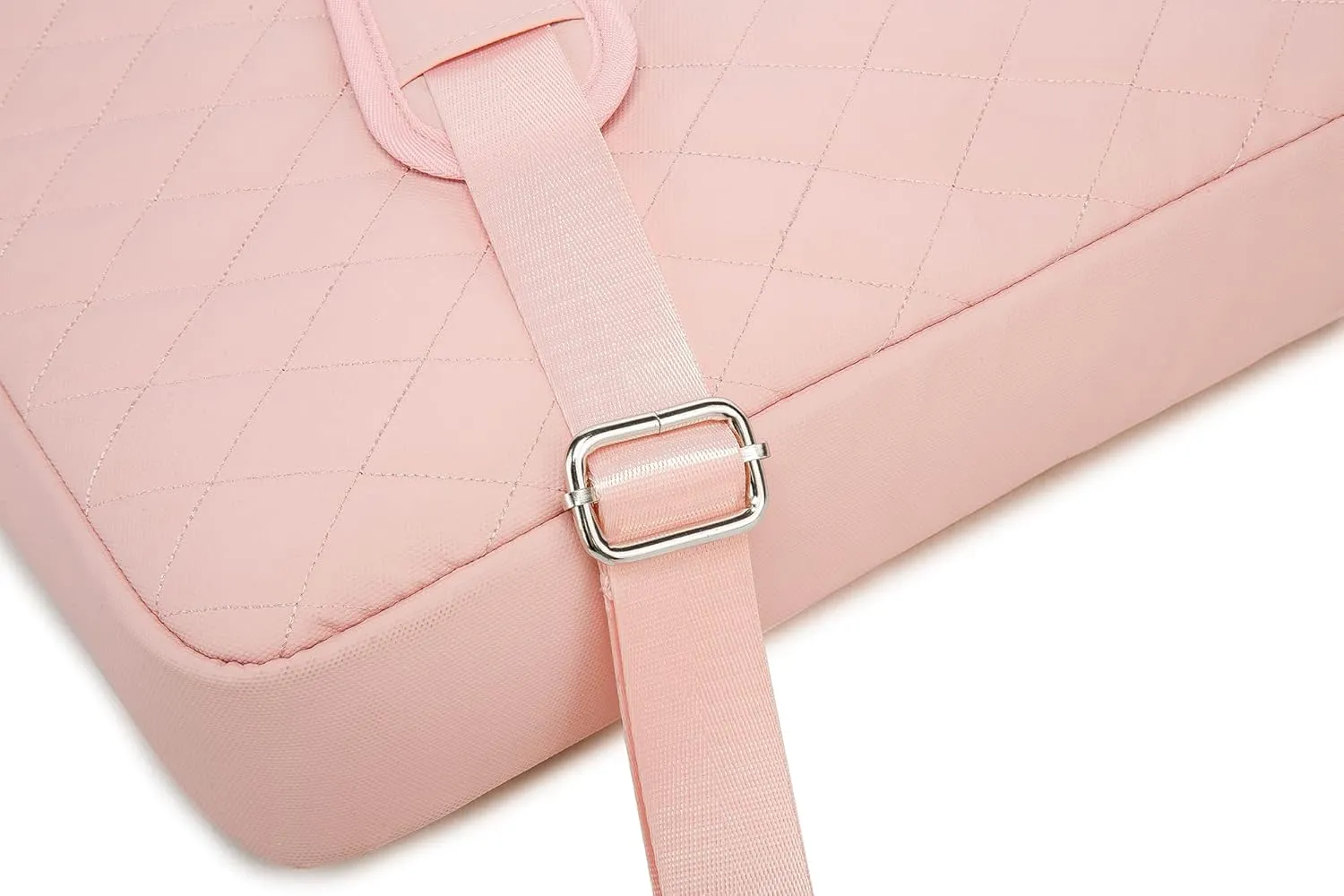 Kinmac Laptop Bag,Laptop Sleeve Case Shoulder Bag For MacBook Air Pro 13 inch,MacBook Pro 14 inch and 13 inch to 14 inch Laptop (Pink Embroider)