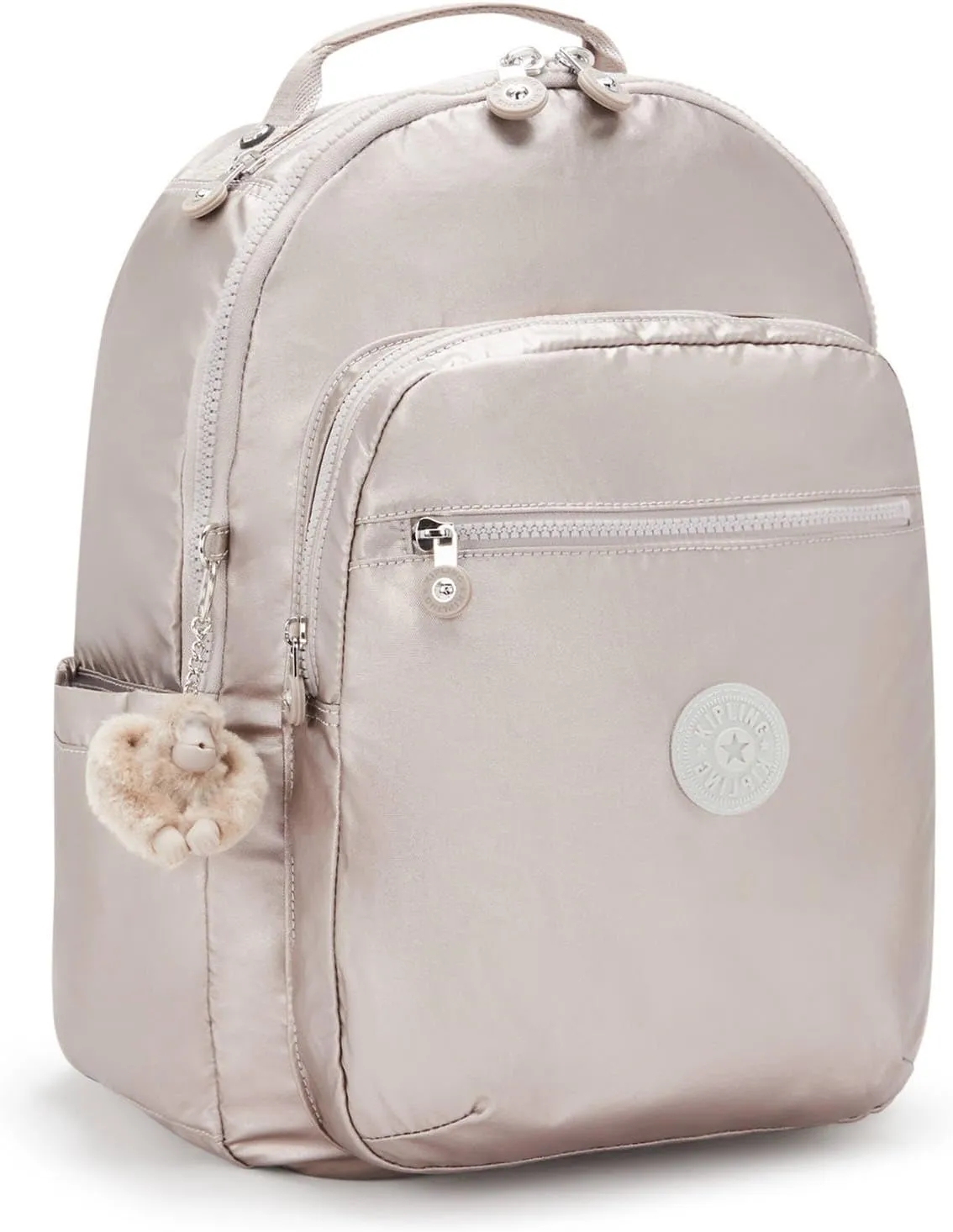Kipling Women's Seoul 15" Laptop Backpack, Durable, Roomy with Padded Shoulder Straps, Built-In Protective Sleeve
