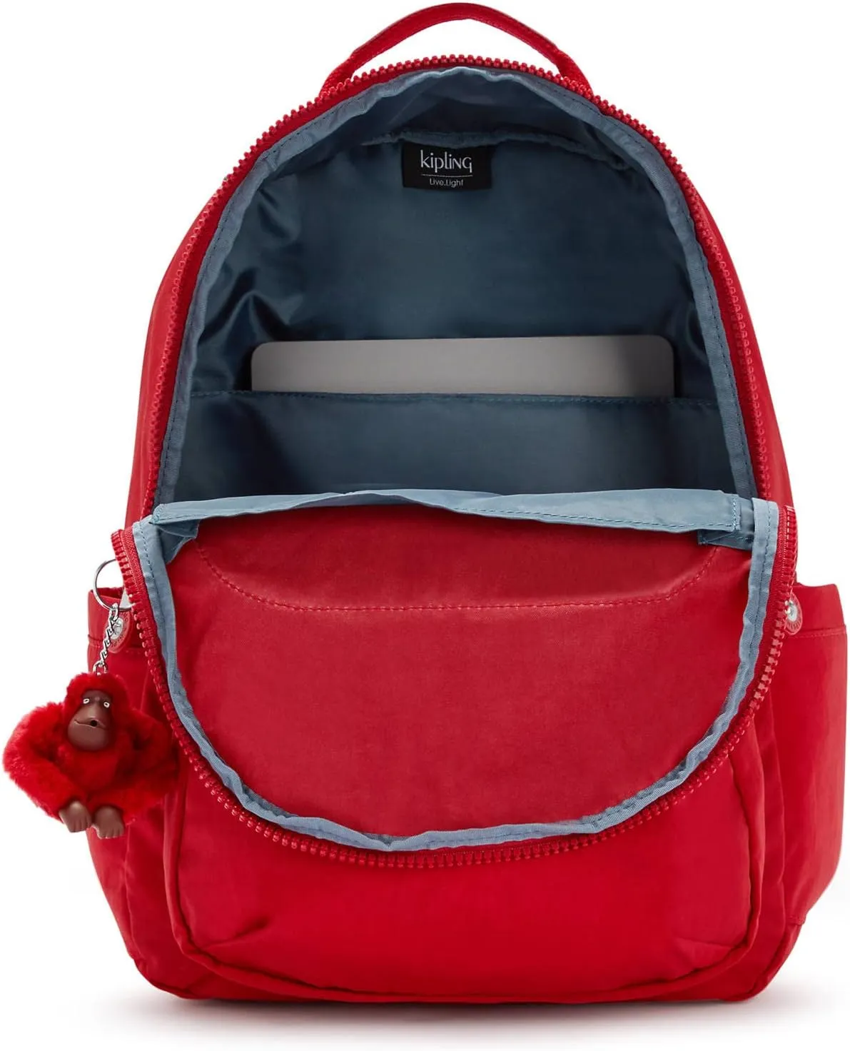 Kipling Women's Seoul 15" Laptop Backpack, Durable, Roomy with Padded Shoulder Straps, Built-In Protective Sleeve