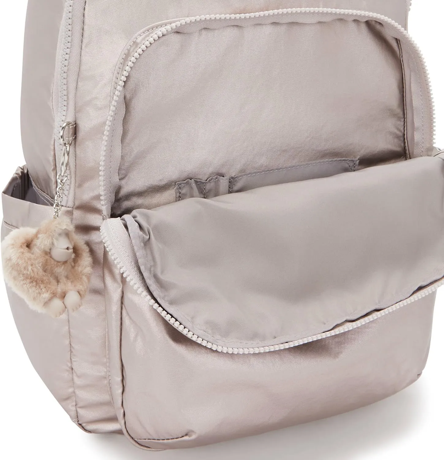 Kipling Women's Seoul 15" Laptop Backpack, Durable, Roomy with Padded Shoulder Straps, Built-In Protective Sleeve