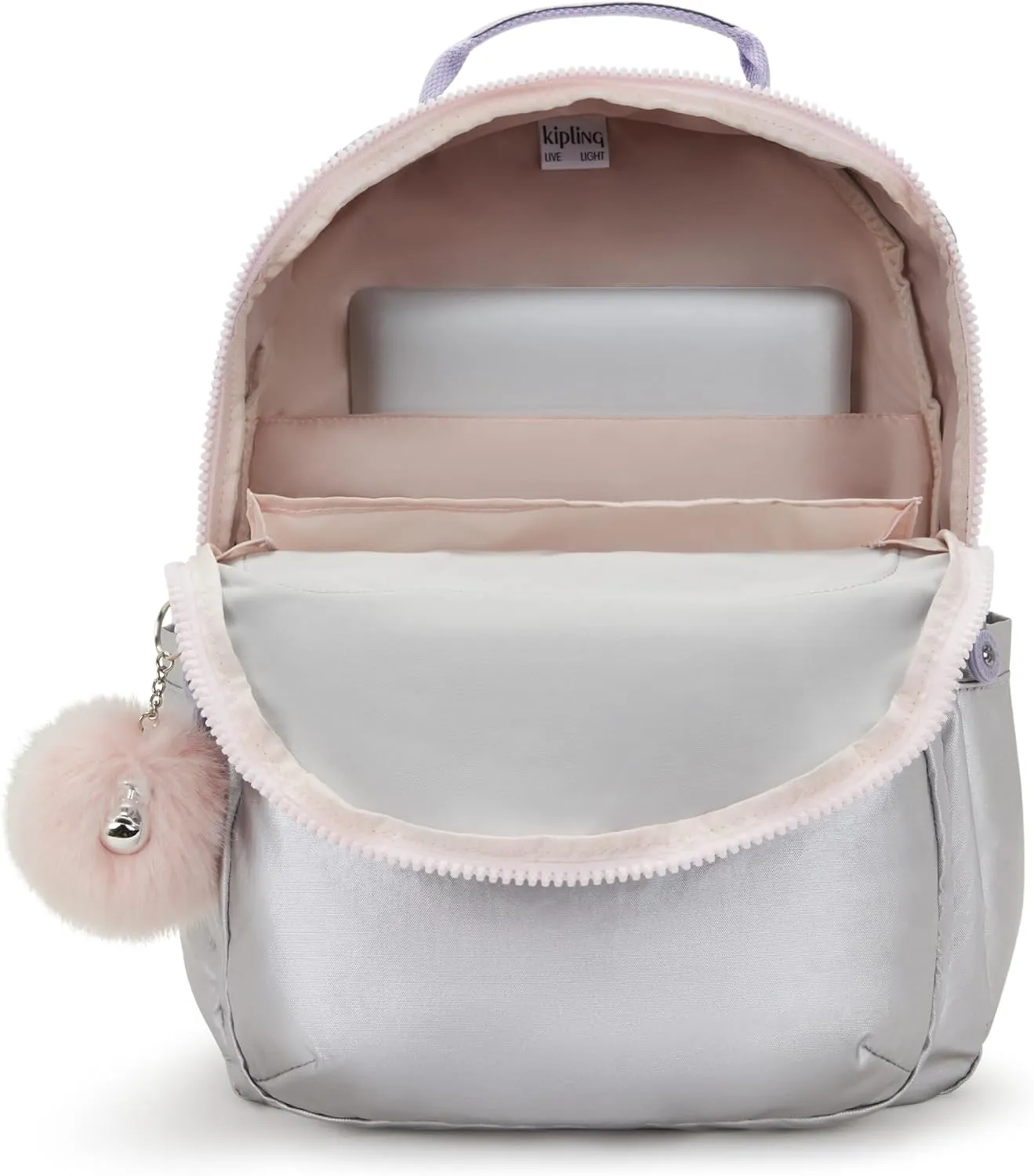 Kipling Women's Seoul Bts 15" Laptop Backpack, Durable, Roomy with Padded Shoulder Straps, Built-In Protective Sleeve