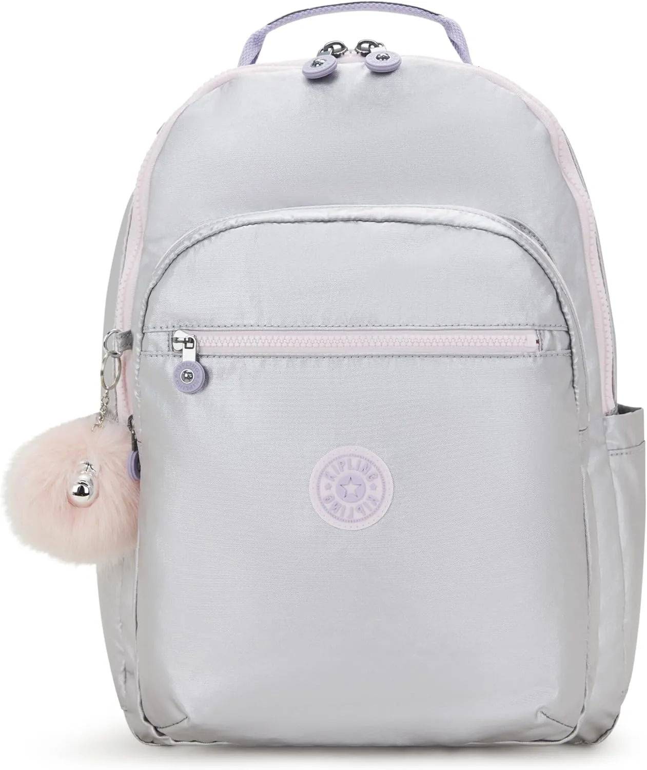 Kipling Women's Seoul Bts 15" Laptop Backpack, Durable, Roomy with Padded Shoulder Straps, Built-In Protective Sleeve