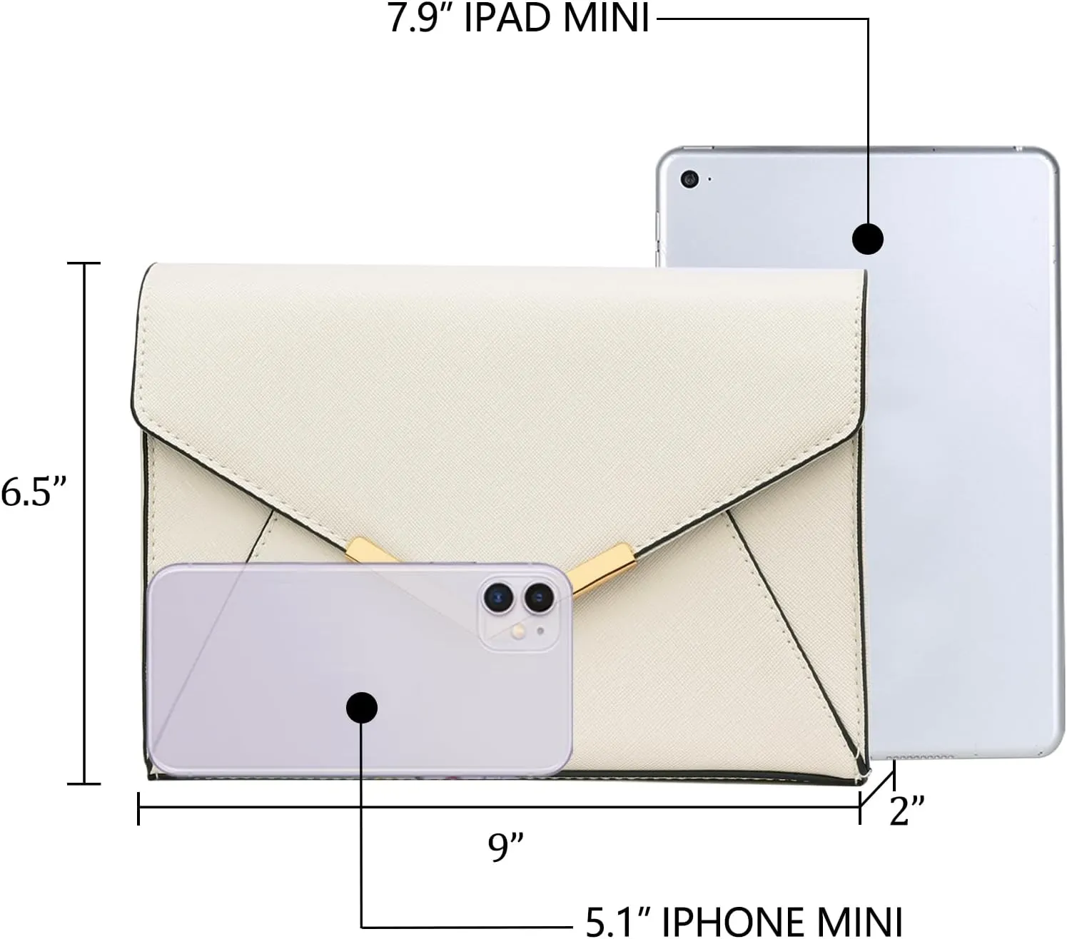 KKXIU Women Elegant Faux Leather Evening Envelope Clutch Purse Foldover Bags for Party Wedding Prom