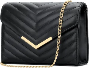 KKXIU Women Formal Vegan Leather Evening Envelope Clutch Purses and Handbags for Party Wedding Prom Bridal