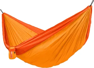 LA SIESTA Colibri 3.0 Outdoor Hammock & Tree Straps - Portable Camping Hammock for Outside, Hiking, Travel & Backpacking - Breathable Nylon Double Hammock, Sunrise