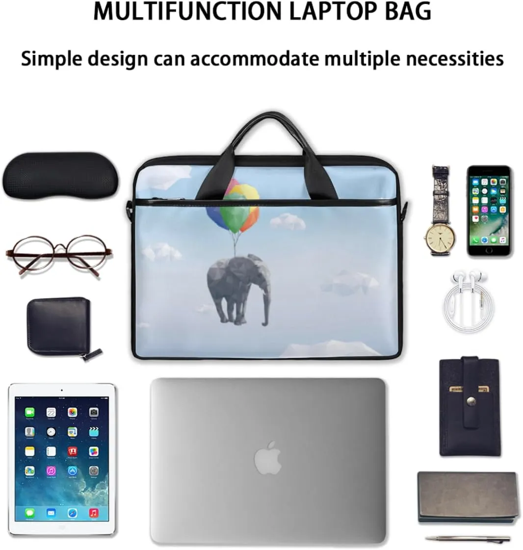 Laptop Bag Case Shoulder Messenger Carrying Bag 13 14 15 Inch Waterproof Computer Sleeve Cover