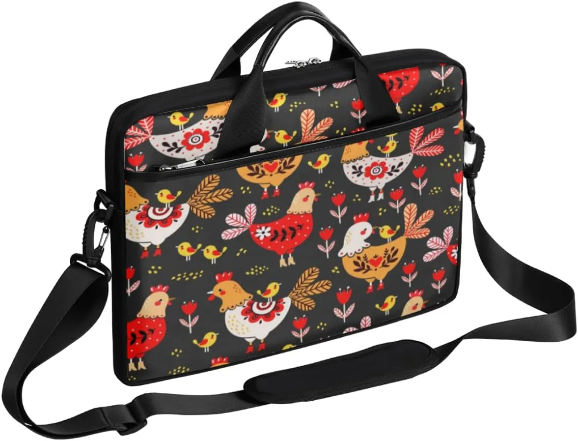 Laptop Bag Case Shoulder Messenger Carrying Bag 13 14 15 Inch Waterproof Computer Sleeve Cover