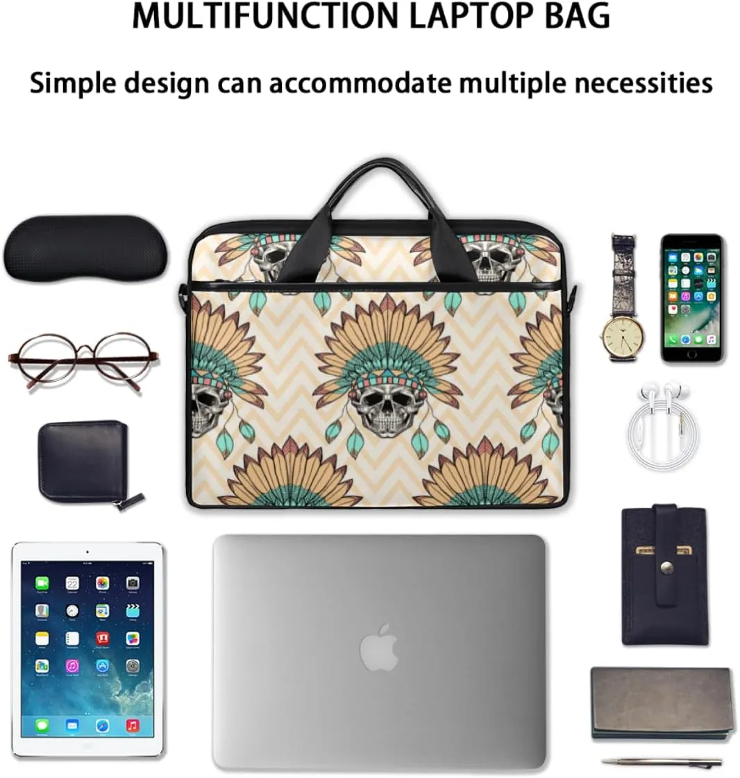 Laptop Bag Case Shoulder Messenger Carrying Bag 13 14 15 Inch Waterproof Computer Sleeve Cover