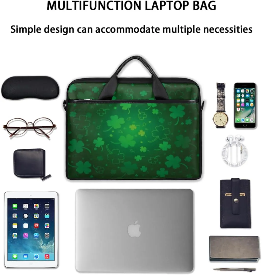 Laptop Bag Case Shoulder Messenger Carrying Bag 13 14 15 Inch Waterproof Computer Sleeve Cover