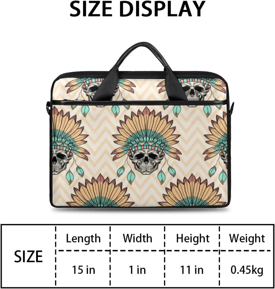 Laptop Bag Case Shoulder Messenger Carrying Bag 13 14 15 Inch Waterproof Computer Sleeve Cover