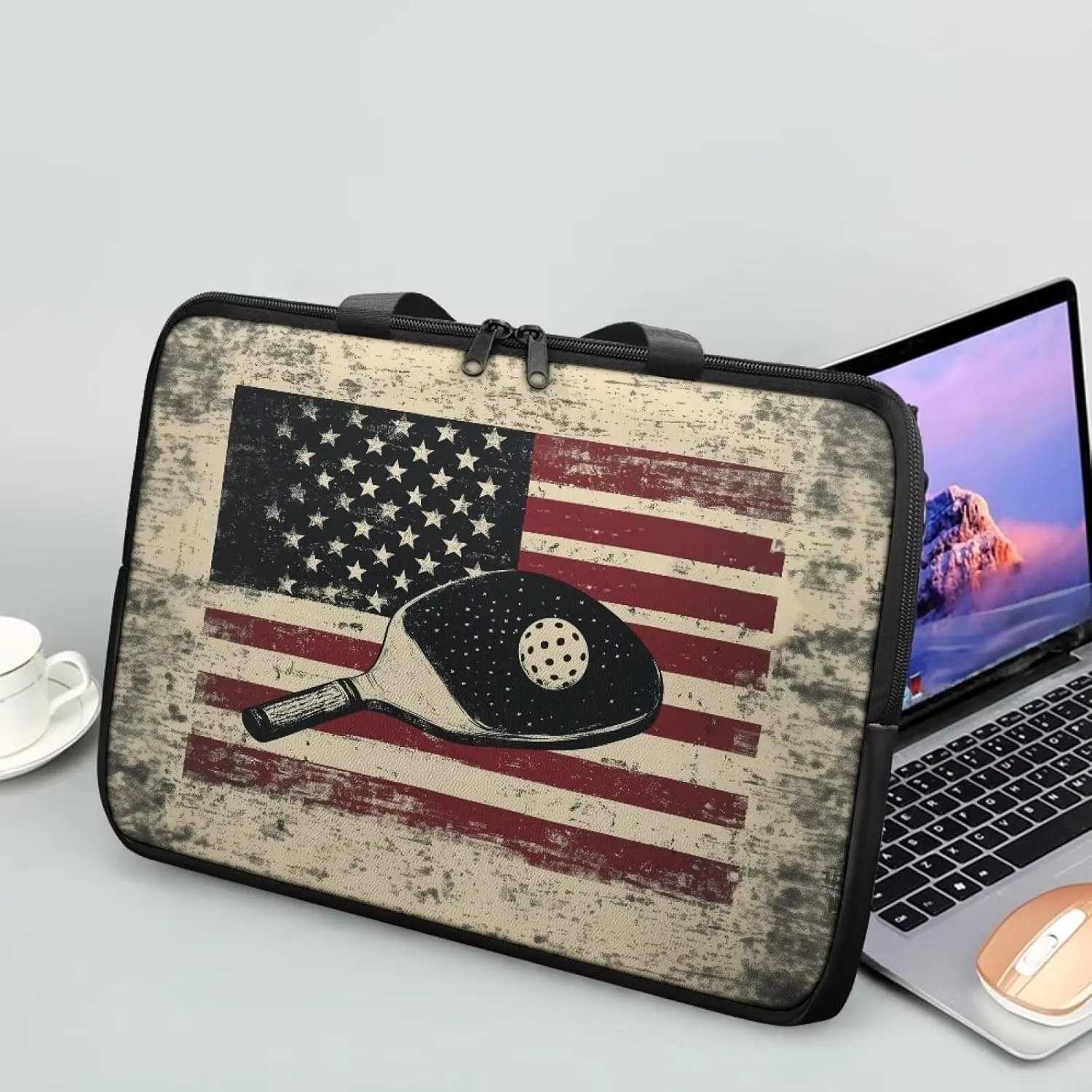 Laptop Carrying Case Large Capacity Travel Laptop Bag Waterproof Briefcase Portable Computer Protective Sleeves