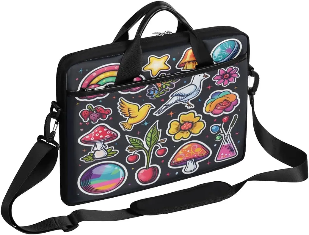 Laptop Shoulder Bag for 13-15 Inch Waterproof Laptop Sleeve Case Bag Slim Computer Carry Case Computer Cases for Laptops