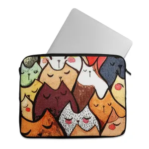 Laptop Sleeve Cute Cats