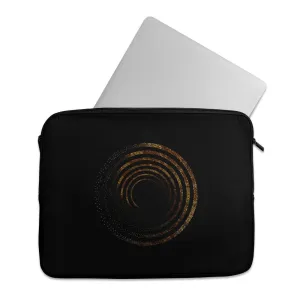 Laptop Sleeve Golden Circled