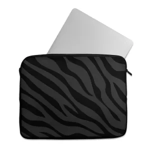 Laptop Sleeve Grey zebra