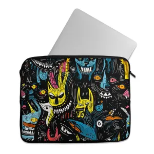 Laptop Sleeve Neon Nightmares