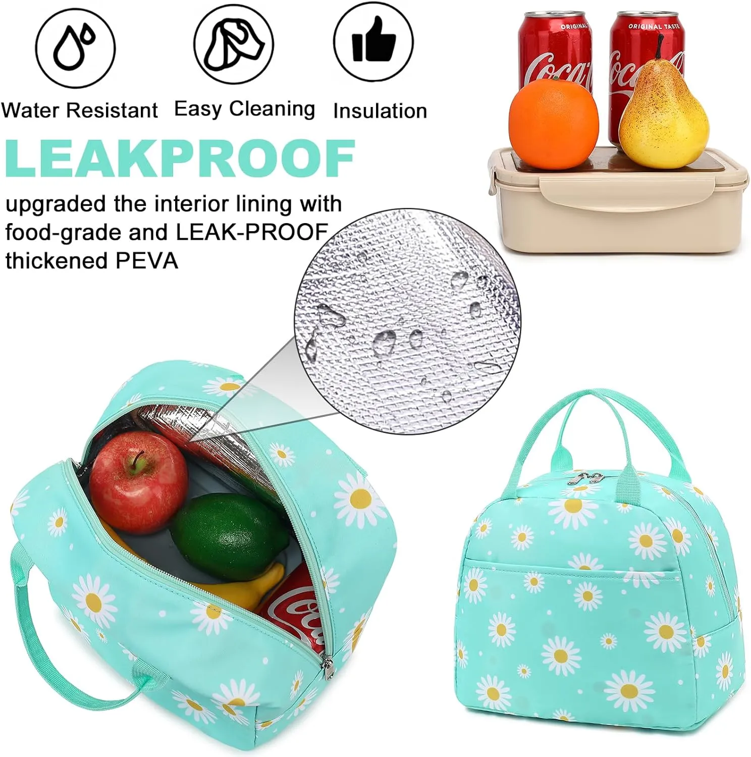 LEDAOU Backpack for Kids Boys School Bags Teen Bookbags Set School Backpack with Lunch Box and Pencil Case