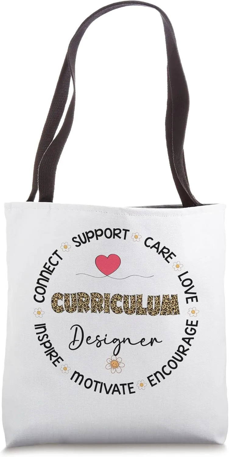 Leopard Curriculum Designer Appreciation Week back to school Tote Bag